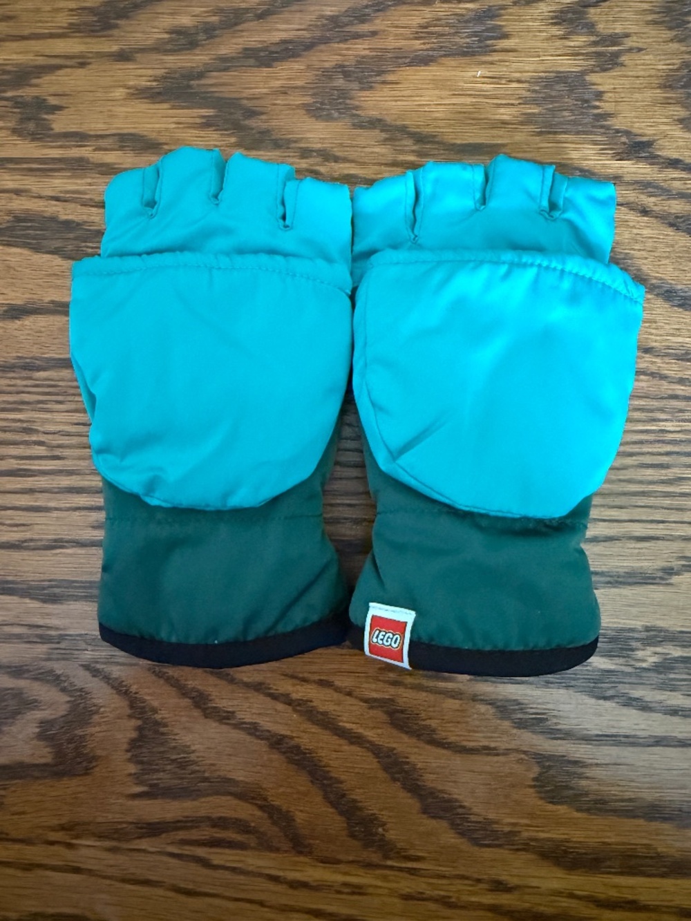 LEGO x Target Collection Convertible Fingerless Youth Gloves Size 4-7 EUC